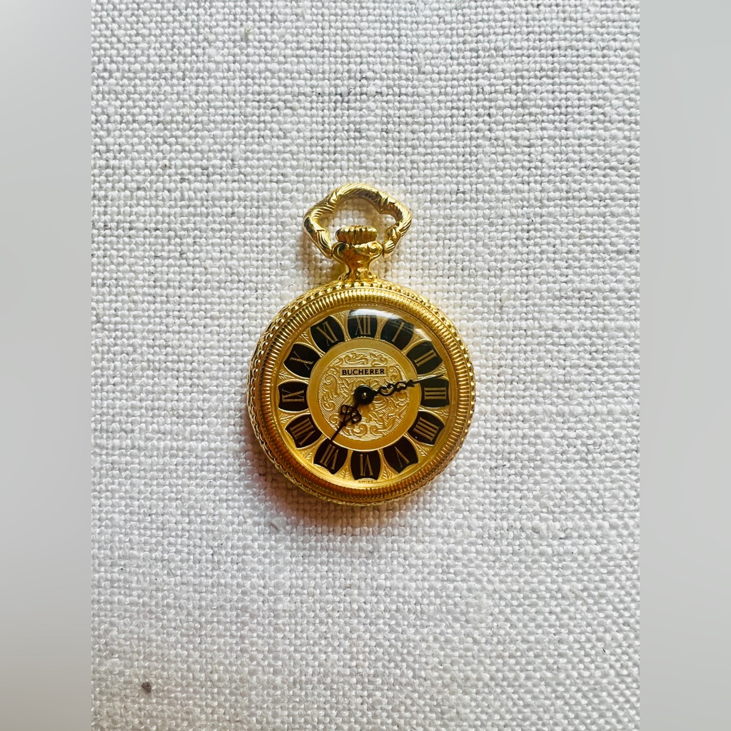 Vintage Gold Bucherer Pocketwatch